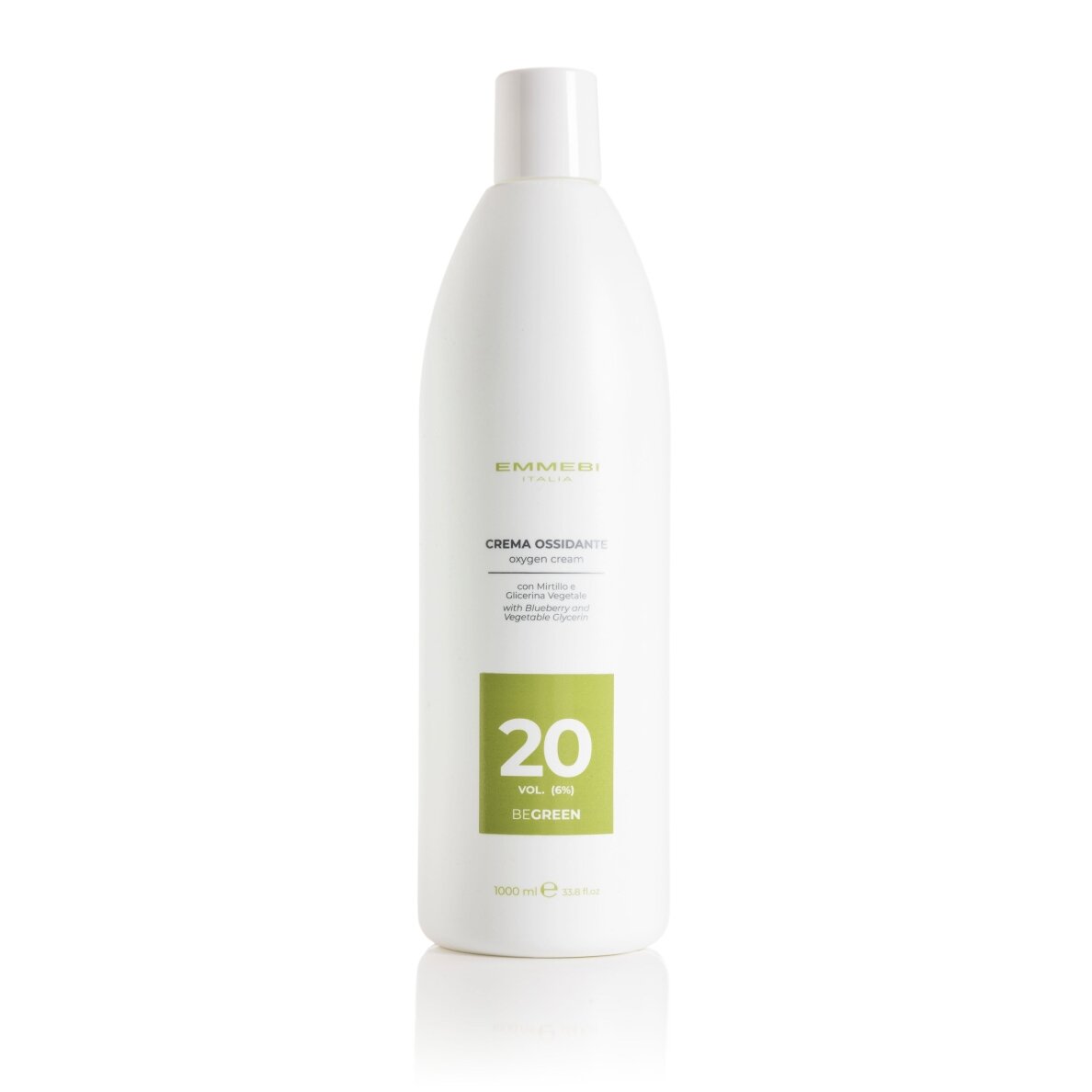 BeGreen oksidantas - Oxgen Cream 20 Vol (1000 ml)