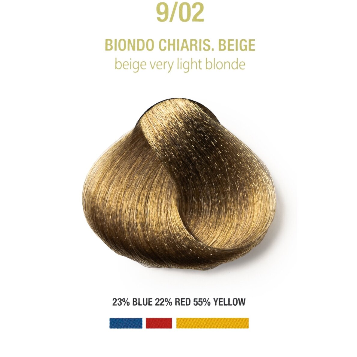 BGR9/02 – Labai šviesus smėlio blondas (100 ml)
