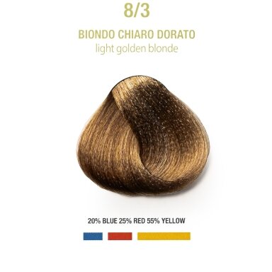 BGR8/3 – Šviesus auksinis blondas (100 ml)