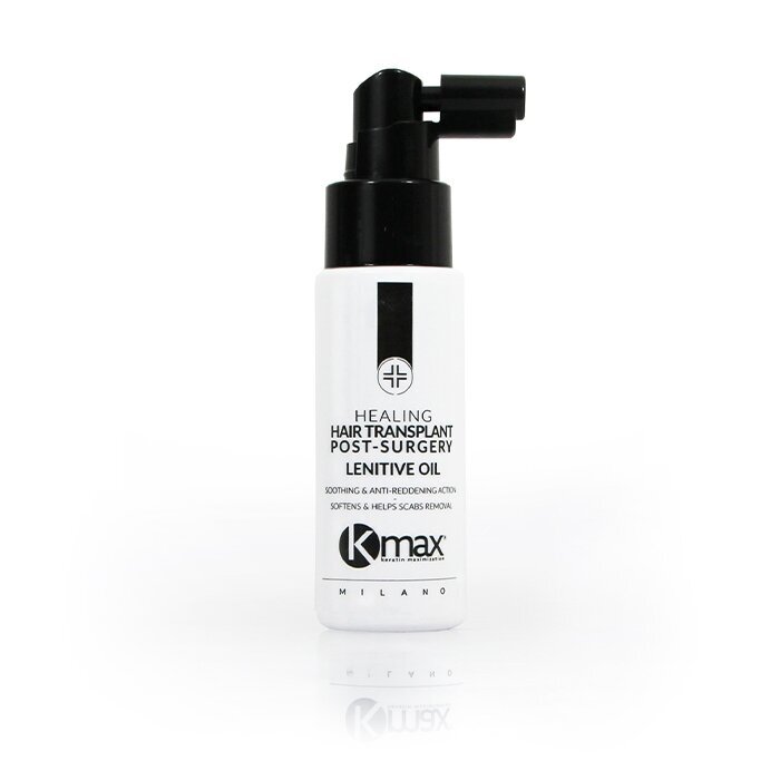 Kmax - Gijimą skatinantis raminamasis aliejus po plaukų persodinimo operacijos (50 ml)
